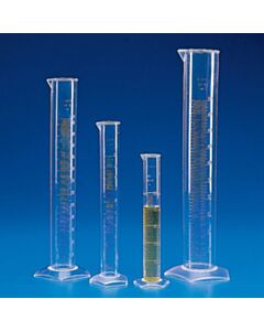 Graduated Cylinders, Polymethylpentene, Molded Graduations