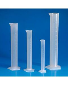 Graduated Cylinders, Polypropylene, Molded Graduations
