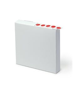 Globe Scientific Label Rolls, Cryo, 9.5mm Dots, for 0.5-1.5mL Tubes, Red