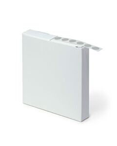 Globe Scientific Label Rolls, Cryo, 9.5mm Dots, for 0.5-1.5mL Tubes, Silver