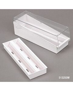 Microscope Slide Storage Box with Removable Tray