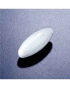Globe Scientific Stir Bar, Oval, Ptfe, 25 Mm Long X 12 Mm Od