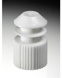 Corning® Gosselin™ Winged Plug, Blue LDPE, 15000/CS
