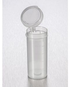 Corning® Gosselin™ Straight Container, 50 mL, PP, Graduated, Hinged cap, Sterile, 650/CS