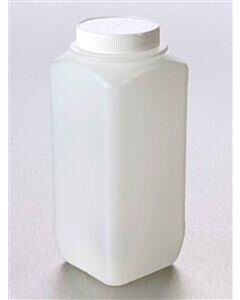 Corning® Gosselin™ Square HDPE Bottle, 2.5 L