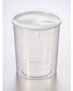 Corning® Gosselin™ Conical Container, 1 L, PP, Graduated, Snap Cap, Sterile, Assembled, 80/CS