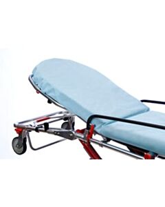 Graham Medical SnugFit® Fitted Stretcher Sheet, Light Blue, Non-Woven, 30" x 84", 50/CS