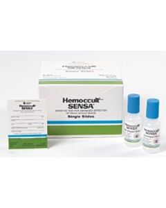 Hemocue Each Case Contains: (10) Boxes Of 100 Hemoccult Sensa Single Slides (Test Cards), (20) 15ml Bottles Of Developer