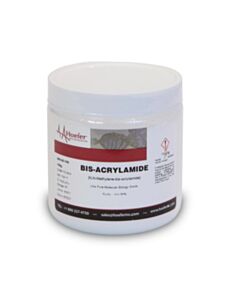 Hoefer N,N’-Methylene-bis-Acrylamide, Molecular Biology Grade, 100 g - HOF