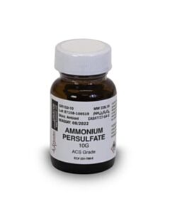 Hoefer Ammonium Persulfate (APS), ACS Reagent Grade, >98.0%, 100 g - HOF