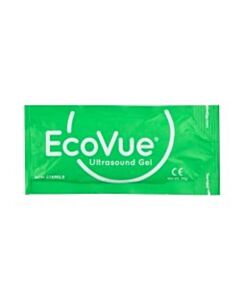 HR Healthcare EcoVue® Ultrasound Gel, 20g Packet, Non-Sterile, 100/CS
