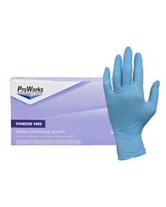 High Tech Conversions ProWorks® High Dexterity Powder-Free Nitrile Gloves, 3 mil, Size Large