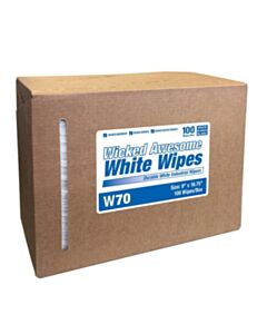 High Tech Conversions W70 Wicked Awesome® Hydroknit Wipes, White – 9″ x 16.75″