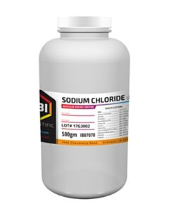 IBI Scientific Sodium Chloride - 500gm USP Grade