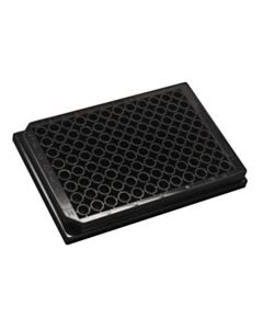 JG Finneran Porvair 96 Well 350ul Black Clear Bottom