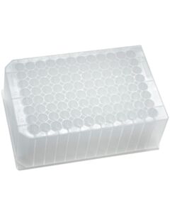 JG Finneran 96 Deep Well, 2ml/Well Sterile Polypropylene Round Well Rimless Dna/Rnaase Free, Inner Bag Of 5 Sterile