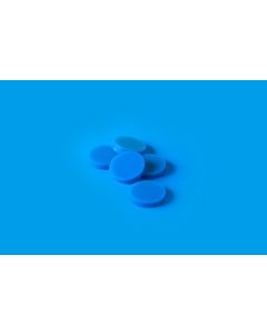 JG Finneran 11mm Diameter Ht-X High Performance Blue Silicone Septa Qty (25)