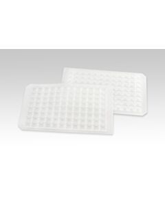 JG Finneran Porvair 96 Square Well Ultra Low Bleed Clear Sealing Mat With Spray Coated Ptfepremium Silicone To Fit 219006, 219008, 219009 & 219030