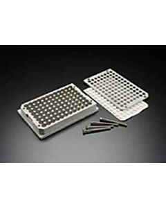 JG Finneran Porvair Stainless Steel Screws For 10ml Aluminum 96-Well Base Plate