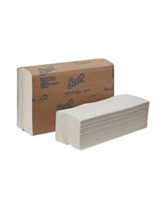 Kimberly-Clark Scott Essential Multi-Fold Towels, 9.2" X 9.4", White, 250 Sheets/Pk, 16 Pk/Cs