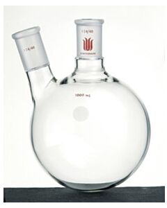 Kemtech Flask, Rnd Btm, 2 Neck, 34/45, 29/42, 2l