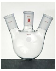 Kemtech Flask, Rnd Btm, 3 Neck, 45/50, 29/42, 3l