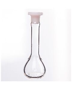 Kemtech Volumetric Flask, Ptfe Stopper, Class A, 25ml