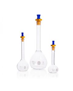 DWK KIMBLE® KIMAX® Volumetric Flask, Polyethylene Stopper, 2000 mL