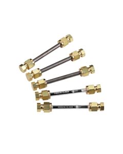 Perkin Elmer Capped Sample Tubes - Stainless Steel, Pkg. 50