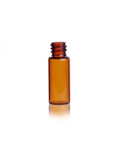 DWK WHEATON® µL MicroLiter® 12 x 32 mm Autosampler Vials With 8-245 Screw Thread Finish, Amber, Without Patch, Non-Silanized