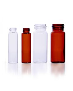 DWK MicroLiter Vial 28x73mm Amber 30 mL Sample