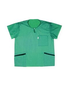 Molnlycke Shirt Scrub, Slate Green, Large, 48/CS (US Only)