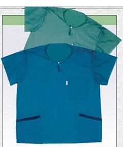 Molnlycke Shirt Scrub, XX-Large, Green, 48/CS (US Only)