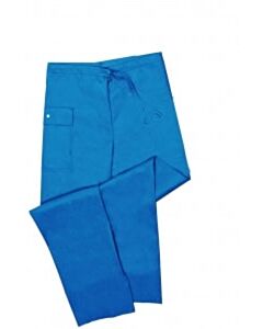 Molnlycke Draw String Pants, Large, Blue, 48/CS (US Only)
