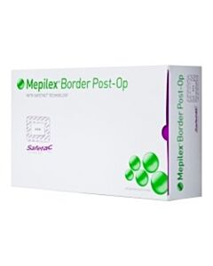 Molnlycke Mepilex Border Post Op Dressings, 6cm x 8cm, 100/CS (US Only)