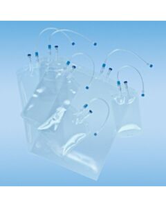 Miltenyi Biotec Gas-Permeable Cell Culture Bag With Tube Connector (1000 mL); 5 bags