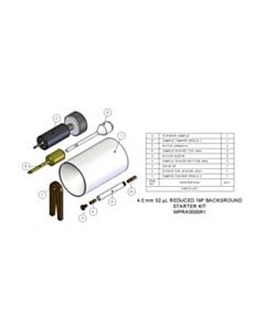 Agilent Technologies Starter Kit, 4.0 mm, 52 µL, reduced 19F. Includes packing toolkit, 5 rotor assemblies and 6 sets of spare spacers and caps.