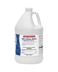 Micro Scientific Opti-Cide Max Disinfectant Cleaner, 1 Gallon, 4/cs (US Only)