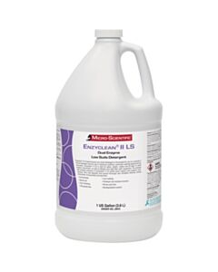 Micro Scientific Enzyclean II LS Dual Enzyme Low Suds Detergent, Gallon, 4/cs