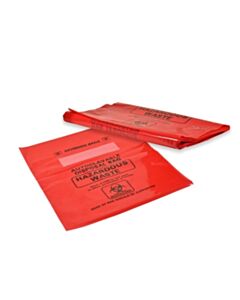 MTC Bio Autoclave Bags, Red, 10 x 12.5", 4/CS