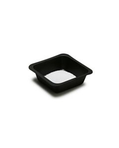 MTC Bio Weigh Boat, black, 100 mL, 80 x 80 x 24 mm, square, 10/CS
