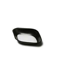 MTC Bio Weigh Boat, black, 30 mL, 65 x 85 x 14 mm, diamond shaped, 10/CS