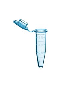 MTC Bio Microtube, 1.5mL Sterile, Blue, 10/CS