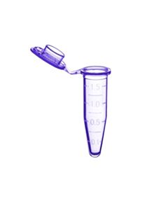 MTC Bio Microtube, 1.5mL Sterile, Purple, 10/CS