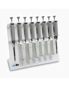 MTC Bio Surestand™ Pipette Stand For 8 Pipettes, Up To Six Multi-Channels, Acrylic, 10/CS
