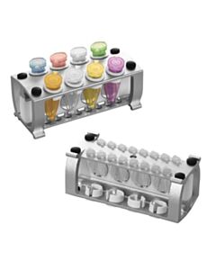 MTC Bio Magnetic bead separation rack, reversible, for 8x1.5/2mL Microtubes/16x0.1/0.2mL PCR tubes, 1/PK