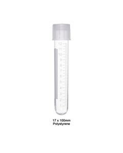 MTC Bio Tube, 14 mL, 17 X 100mm PS, W/Cap, 1/Sterile Peel, 500/Cs