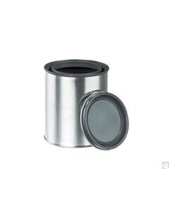 Qorpak 1 Gallon (128oz) (610 x 708) Epoxy Lined Paint Round Paint Can With Triple Tite Lid