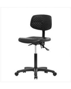 Neta ECOM Polyurethane Medium Bench Height Chair - Nylon Base Casters Rugged