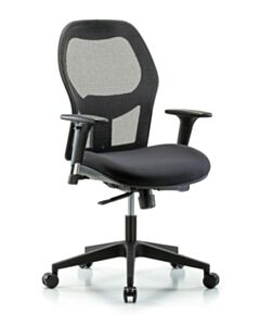 Neta ECOM Executive Mesh Desk Height Chair - Nylon Base Arms Casters